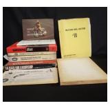 Box of fire arm and military books