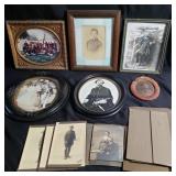 Group of military photographs and photo prints
