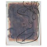 Jean  Negulesco   doubled sided  serigraph