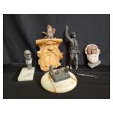 Box of vintage figurines