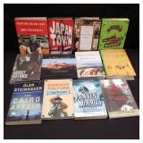 Group of contemporary literature books