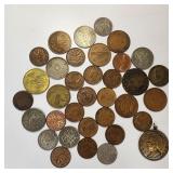 Misc foreign coins/tokens