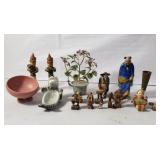 Group of mixed figurines
