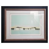Signed and numbered lithograph info on verso