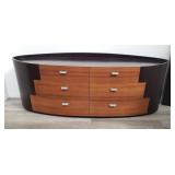 Modern Italian style dresser and mirror