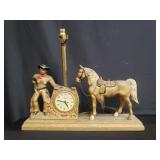 Brass United Clock Corp. mantel clock