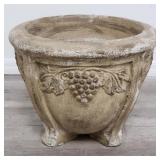 Cement planter pot