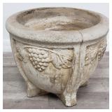 Cement planter pot