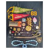 Group of miscellaneous necklaces, pendants, etc
