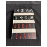 Robert Evanï¿½s actor signed book (cab)