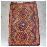Vintage hand made prayer rug