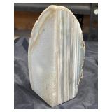 Multi color quartz geode