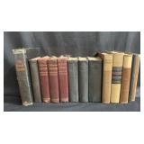 Group of old vintage books (box)