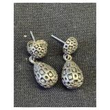 Vintage Zina 925 silver earrings