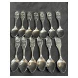 United Silver Co. 13 Colonies silverware