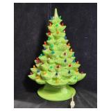 Vintage Arnel ceramic light up Christmas tree