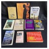 Group of signed books