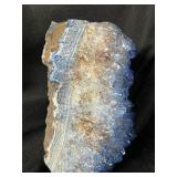 Blue quartz specimen