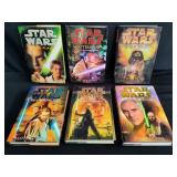 Group of Star Wars books weight: 9.7 lbs box LT
