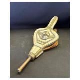 Vintage leather & bone bellow