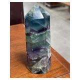 Fluorite tower specimen
