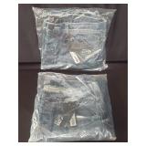 2 pairs of William Rast tapered jeans, with tags