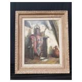 Signed oil painting on canvas still life