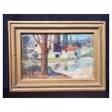 Signed front & back- Miles J. Early, oil on canvas