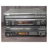 Set of Pioneer laser disc player models CLD- 1