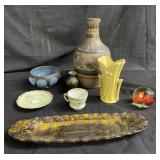 Group of miscellaneous cups and pots