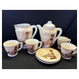 Vintage San Jose ceramic tea set