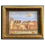 Vintage shadow-boxed 3-dimensional