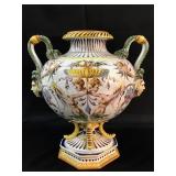 Vintage Ginori (Italy) hand-painted terracotta