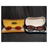 Pair of designer style glasses