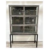 HD Buttercup Brenton cabinet on black metal