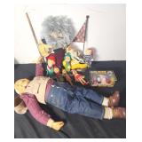 Vintage Elvis diecast cars & plush Jerry Garcia