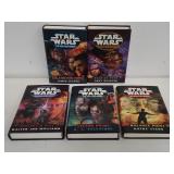 Group of Star Wars The New Jedi Order books, box