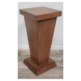 Vintage wood pedestal