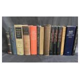 Group of old vintage books (box)