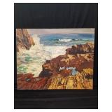 Signed oil on canvas