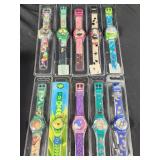 10 vintage 1990s Disney sealed movie watches
