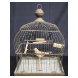 Hendryx brass bird cage