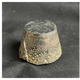 Melted silver with some impurities