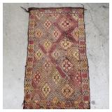 Hand made prayer rug