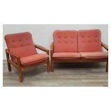 Domino Mï¿½bler Danish sofa & lounge chair