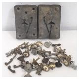 Group of miniature metal rotary phones PB