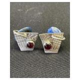 Vintage silver earrings