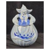 Vintage Red Wing Pottery cookie jar Dutch girl