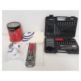 100 Sony CD-R, tools, etc., box lot