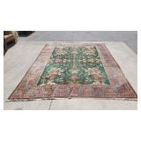 Hand woven rug